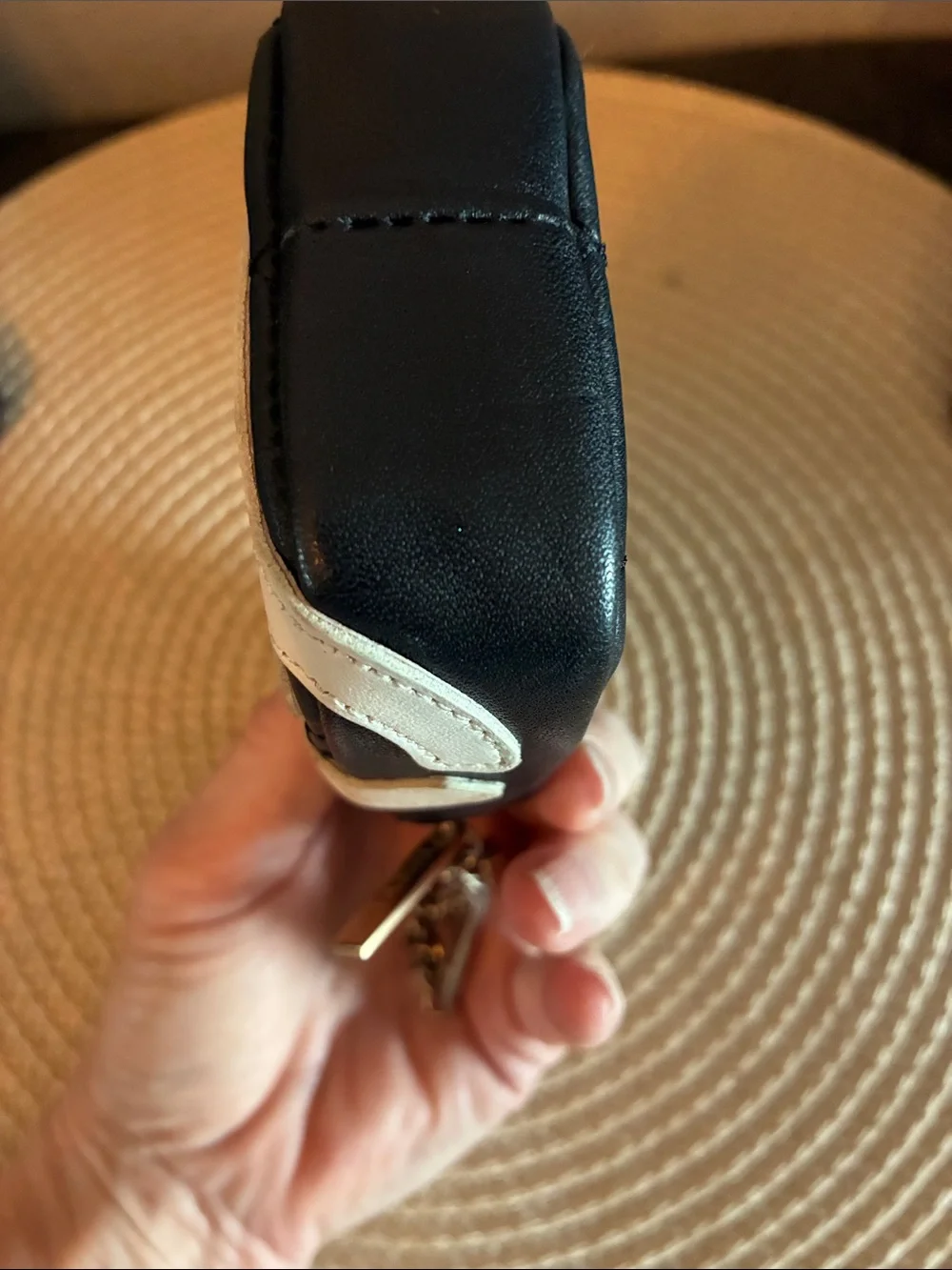 CHANEL compact black